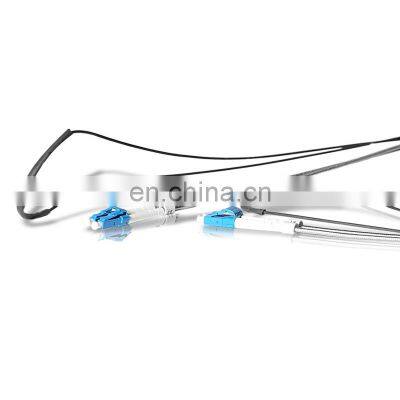 DYS FTTA Waterproof Outdoor Duplex LC Single Mode 2 Core CPRI Armored Fiber Optic Patch Cord photo-4