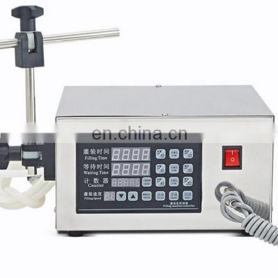 YS-130 3-3000ML Single Head Digital Control Water Soft Drink Liquid Filling Machine