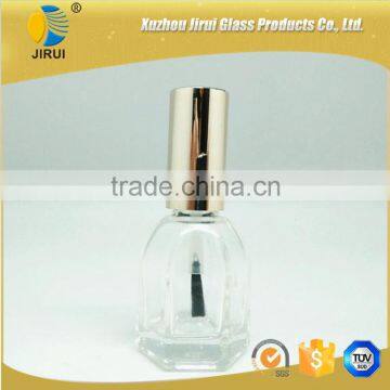 15ml Cage Shape Clear Glass Nail Polish Bottle