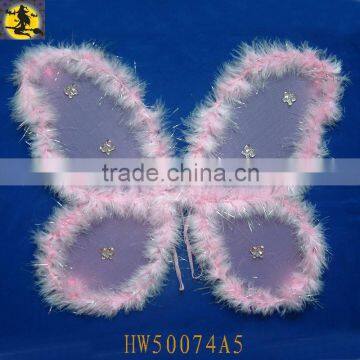 2013 New Design Pink Glitter Butterfly Wings