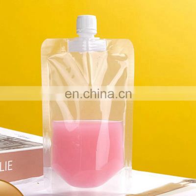 Automatic spout pouch filling and capping machine for packing bag liquid water milk oil beverage juce paste cream honey sauce