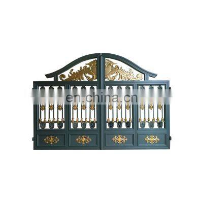 Hot Selling Garden Aluminum/Iron Entrance Double Door Villa Wall Guardrail Courtyard Doors