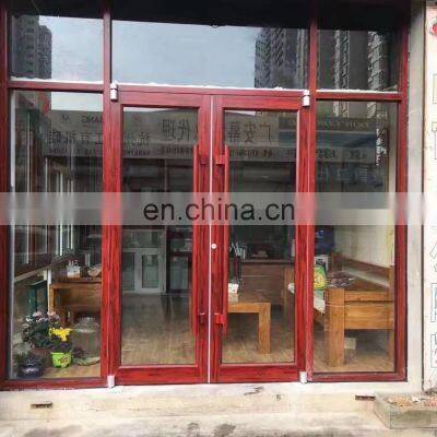 KFC door aluminum alloy glass door