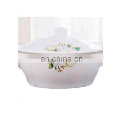 Fashionable Table Decoration Ceramic Bowl With Lid