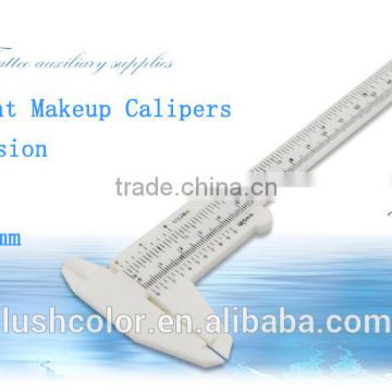 High Precision Ruler Waterproof 150MM Measurement Vernier Caplier For Eyebrow Tattoo