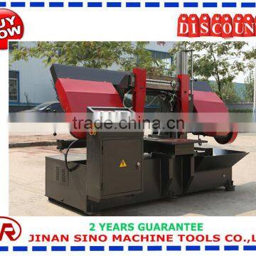 GZ4245 China Double Column Hydraulic horizontal band saw machine resaw band saws