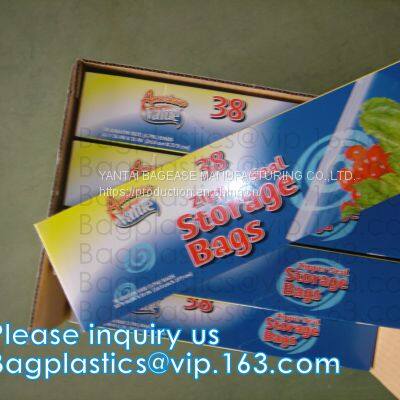 Zip Slider Lock Seal Bags, Zipper Seal Food Bags, Single Double Slider Sealing, Multi Function Bags, Pacrite photo-3