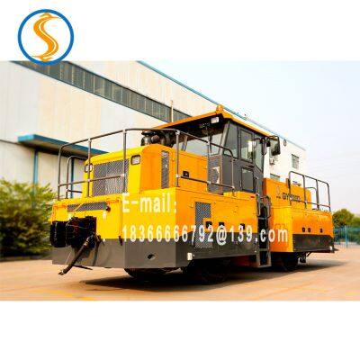 2000-ton public-iron dual-purpose traction operation vehicle suitable for 1435 track tractor