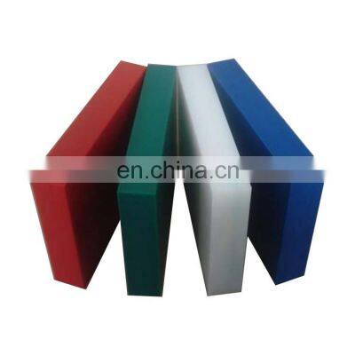 High Quality Customized PE HDPE UHMW Plastic with Hole / Plastic Sheet