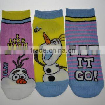 Kids comic ankle socks. Low Cut Socks