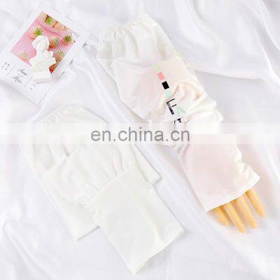 Ladies UPF 50+ Hand Biking Glove With Long Cuff UV Protection Arm Manga Sunscreen Sleeves Funda Protectora Contra el Sol photo-5