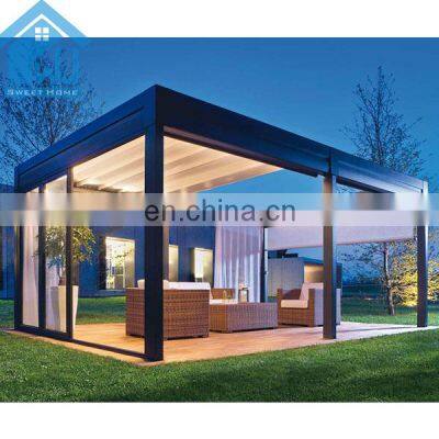 High Quality Customized Modern Design Bioclimatic Motorized PVC Pergola