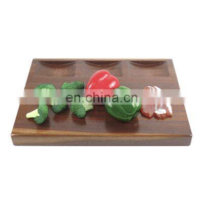 Large Chopping Board Walnut Wood Cutting Board With Juice Groove photo-3