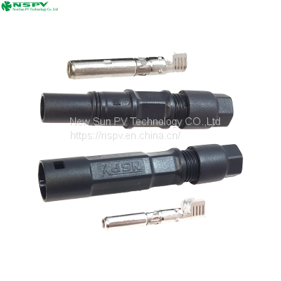 TUV Solar Mini Cable Connector IP67 waterproof 35A DC 1500V 2.5mm2 4mm2 6mm2 for solar pv system From NSPV