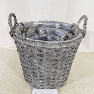 Natural Willow Basket Decorative Natural Material For Wicker Basket