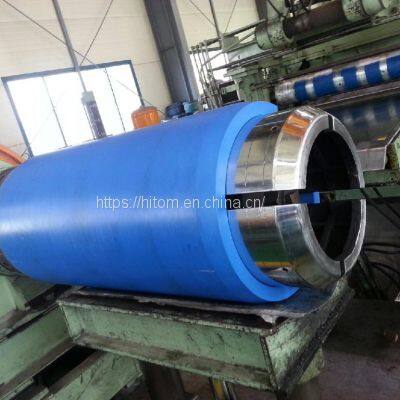 Polyurethane Sleeve PU NBR Material Diameter Increasing Rubber Sleeve Rubber Ring Used for Decoiler Recoiler