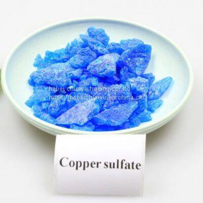 Factory Wholesale 98% Copper Sulphate Sulfate Pentahydrate/Anhydrous Blue Vitriol photo-2