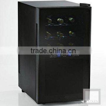 FUXIN:JC-48DFW.Semiconductor wine cellar with 18Bottles/Dual zone wine cooler.