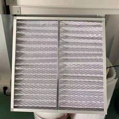 Galvanized Frame Initial Efficiency Filter Screen Air Conditioning Panel Filter photo-5