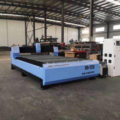 Affordable 5*10 feet CNC plasma and gas/flame cutting machine with marking torch