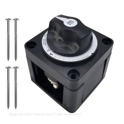 ISURE MARINE 32V Isolator Disconnect Rotary Switch Waterproof Ignition Protected Marine Boat Battery Isolator Selector Switches photo-4