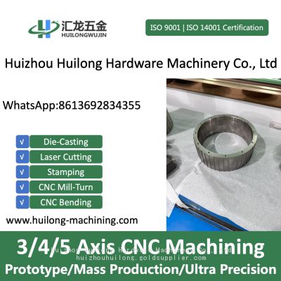 Hard Anodizing Roctor Milling Turning CNC Machining Parts For Three Phase Generator