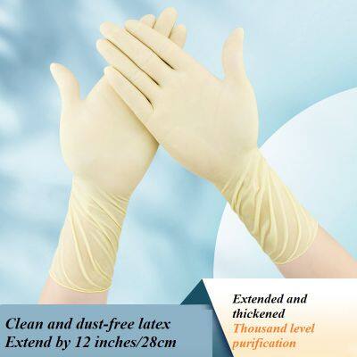 Latex gloves extended version 12 inches