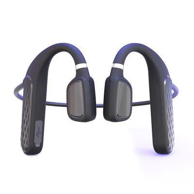 MD04 Bone Conduction Headphones BT5.0 Wireless Wear Open Ear Hook Light Weight Sports Earphone