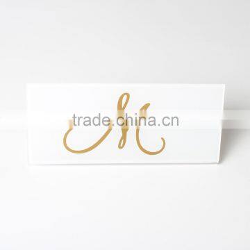 Wholesale Acrylic Nanmeplate, Acrylic Plaques, Acrylic Logo Plate photo-6
