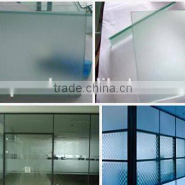 3~19mm Low Iron Acid Etched Frosted Glass Pattern Glass for Door