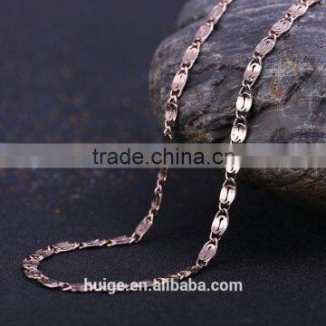 2015 China Wholesale Chain Gold Jewellery Long Fashion Chain & Coffee Gold Plated Link Chain photo-2