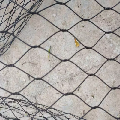 Professional Design Black Oxide Wire Mesh Security Bag Stainless Steel 304 Woven Technique for Outdoor Bird Aviary Bird Cage