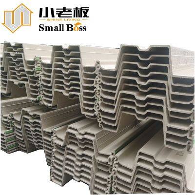 Good Quality Low Price Durable Pvc Sheet Piles for Seawall Retaining Wall photo-2