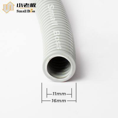 Waterproof Anti-deformation Plastic Pipe PVC Corrugated Pipe Electrical Conduits Cable Duct Protection Pipes