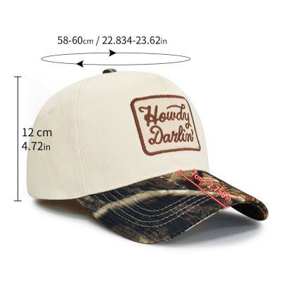 Premium 100% Cotton Sport Caps Two Tone Available With High-Quality Embroidery Cap and Hats Wholesale