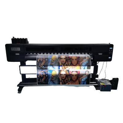 1,8 м рулонный UV-принтер с зажимными валиками для подсвечиваемой печати