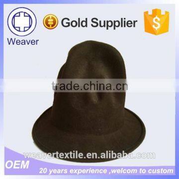 2015 New Style Wool Felt Short Brim Fedora Mountain Man Felt Hat Wholesale photo-2