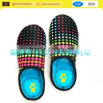Fashional anti slip Neoprene indoor Slipper wholesale instock