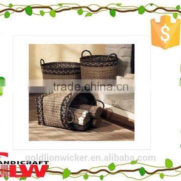 seagrass basket, handmade craft, beautiful basket