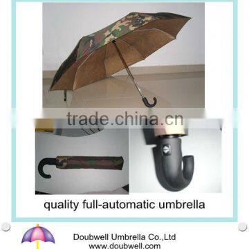 Hook handle automatic umbrella is a man umbrella