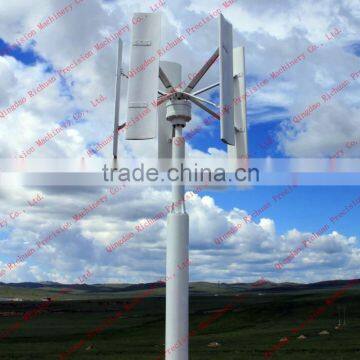 Hot Sales 1KW Wind Solar Hybrid System,vertical Wind Generator for Home photo-2