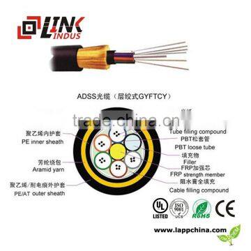 ADSS fiber optic cable Factory supply aerial