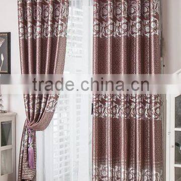 new design Simple compound silk hot curtain cloth Bedroom living room curtains