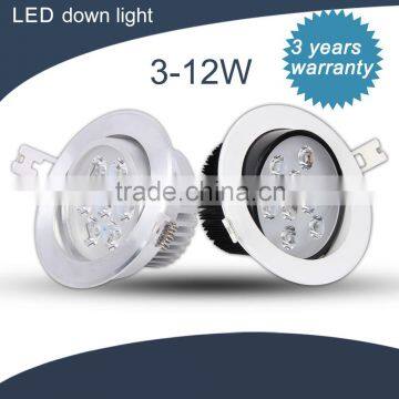 wholesale high quality dimmable led down light 9w