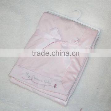 100 polyester softextile baby blanket for 3-8 years old chidren