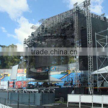 Outdoor Full Color LED Mesh Curtain Screen P20