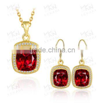 High Quality jewelry 18K Gold Plating Jewelry Set