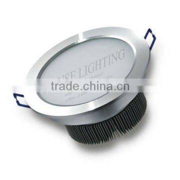 High power round aluminum led downlight 5w