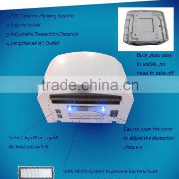 KUAIERTE 2015 High speed hand dryer K2013 China wholesale custom High Speed Hand Dryer For Uk