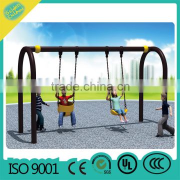 double swing kids swing children outdoor swing MBL10-A107